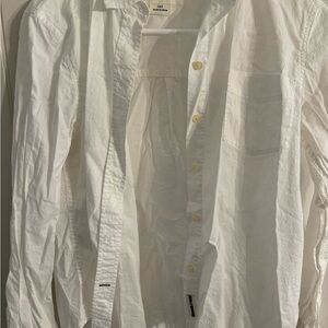 Classic White Men's Shirt